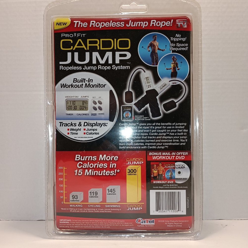 Pro Fit Cardio Jump Ropeless Jump Rope System